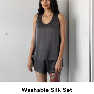Lunya washable silk set